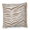 Zebra kudde 50x50 cm, Simply taupe