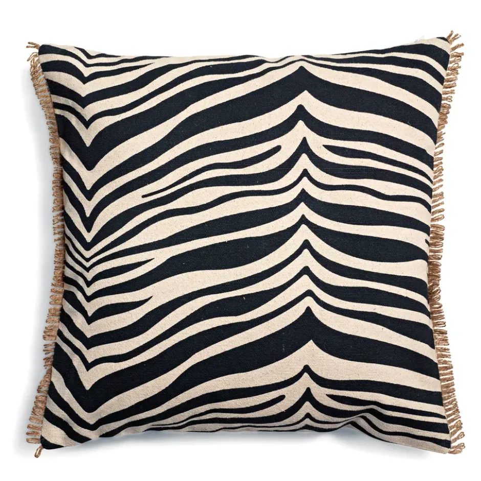 Zebra kudde 50x50 cm, Svart