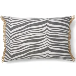 Zebra kudde 40x60 cm, Titanium (grå)