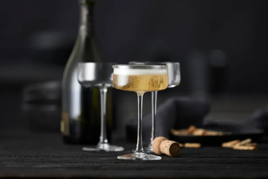 Zero champagneglas coupe 26 cl 4-pack, Kristall