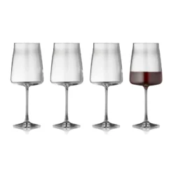 Zero rödvinsglas 54 cl 4-pack, Kristall